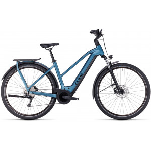 Elektrinis dviratis Cube Kathmandu Hybrid ONE 750 Trapeze blue'n'black 2024