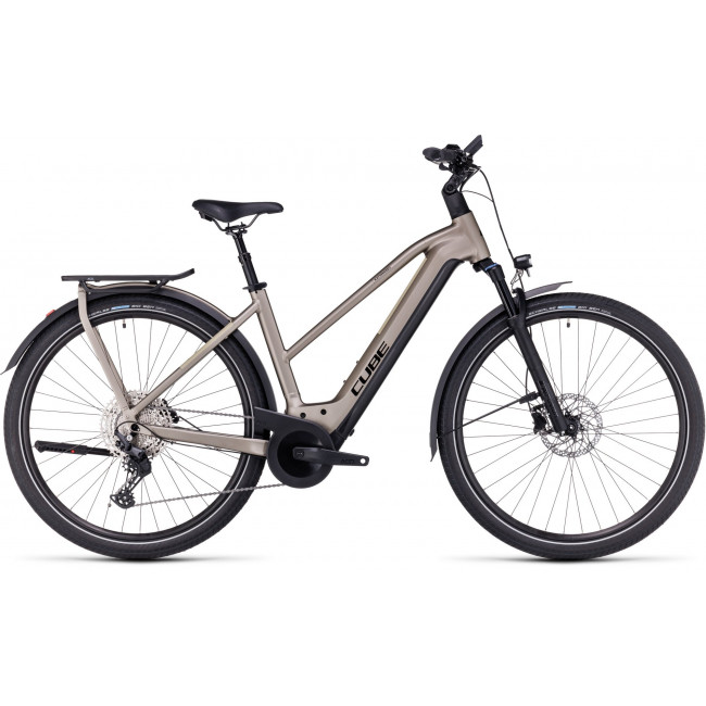 Elektrinis dviratis Cube Kathmandu Hybrid Pro 750 Trapeze flashstone'n'black 2024