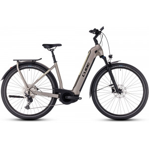 Elektrinis dviratis Cube Kathmandu Hybrid Pro 750 Easy Entry flashstone'n'black 2024