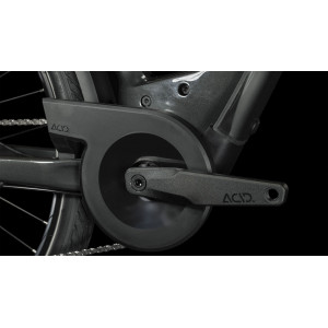 Elektrinis dviratis Cube Kathmandu Hybrid EXC 750 Trapeze grey'n'silver 2024