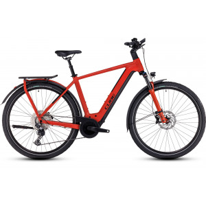 Elektrinis dviratis Cube Kathmandu Hybrid EXC 750 red'n'black 2024