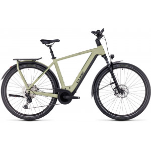 Elektrinis dviratis Cube Kathmandu Hybrid SLX 750 green'n'olive 2024