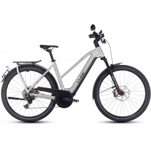 Elektrinis dviratis Cube Kathmandu Hybrid 45 750 Trapeze grey'n'reflex 2024