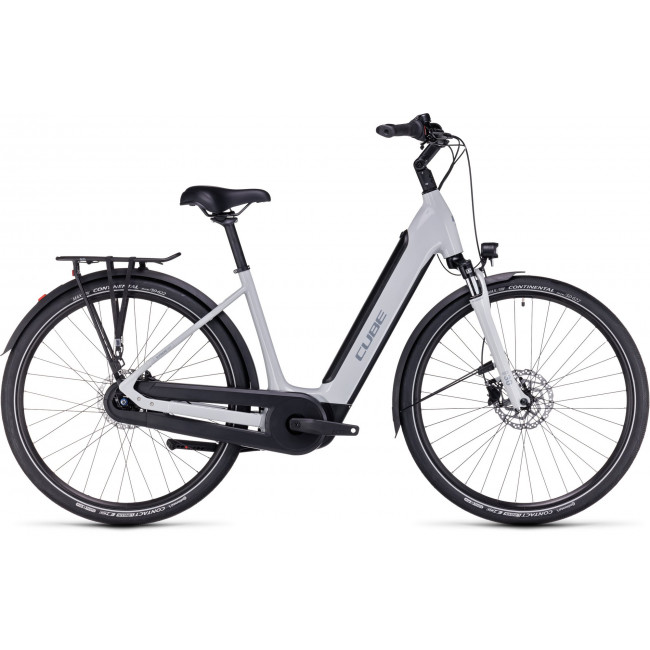 Elektrinis dviratis Cube Supreme Hybrid ONE 500 Easy Entry grey'n'grey 2024