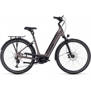 Elektrinis dviratis Cube Supreme Sport Hybrid SLX 625 Easy Entry teak'n'black 2024