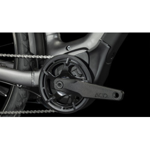 Elektrinis dviratis Cube Nuride Hybrid Performance 500 Allroad graphite'n'black 2024