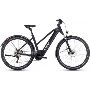 Elektrinis dviratis Cube Nuride Hybrid Pro 750 Allroad Trapeze black'n'metal 2024