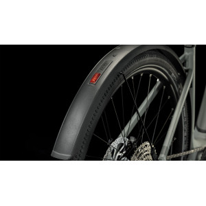 Elektrinis dviratis Cube Nuride Hybrid SLX 750 Allroad Easy Entry grey'n'black 2024