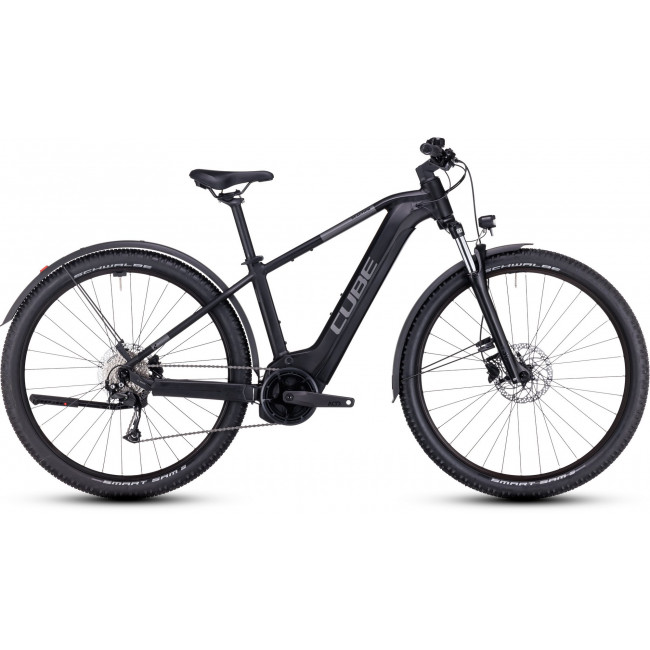 Elektrinis dviratis Cube Reaction Hybrid Performance 500 Allroad 29 black'n'grey 2024