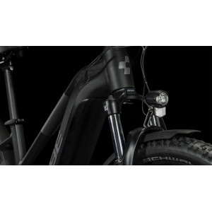 Elektrinis dviratis Cube Reaction Hybrid Performance 500 Allroad Trapeze 27.5 black'n'grey 2024