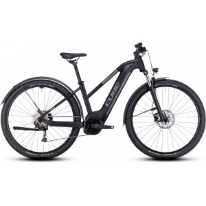 Elektrinis dviratis Cube Reaction Hybrid Performance 625 Allroad Trapeze 27.5 black'n'grey 2024