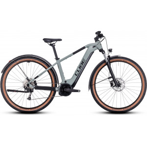 Elektrinis dviratis Cube Reaction Hybrid Performance 500 Allroad 27.5 swampgrey'n'black 2024