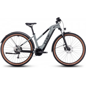 Elektrinis dviratis Cube Reaction Hybrid Performance 500 Allroad Trapeze 27.5 swampgrey'n'black 2024