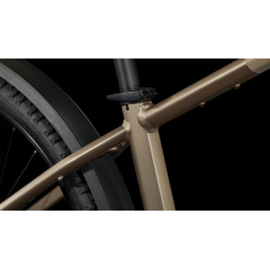 Elektrinis dviratis Cube Reaction Hybrid Performance 500 Allroad 27.5 metallicbrown'n'orange 2024