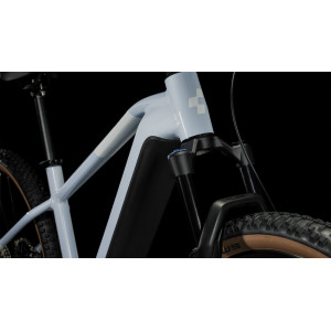 Elektrinis dviratis Cube Reaction Hybrid Pro 500 27.5 flashwhite'n'black 2024