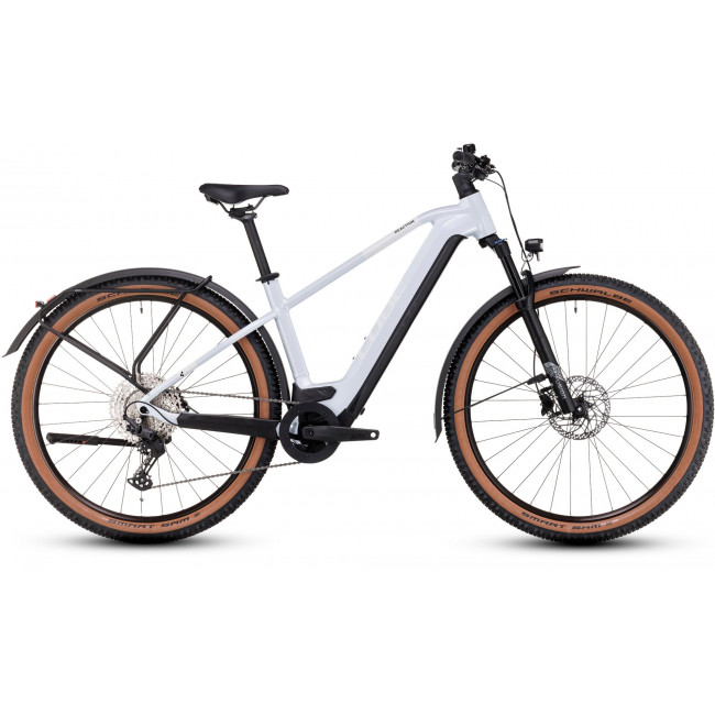 Elektrinis dviratis Cube Reaction Hybrid Pro 500 Allroad 27.5 flashwhite'n'black 2024