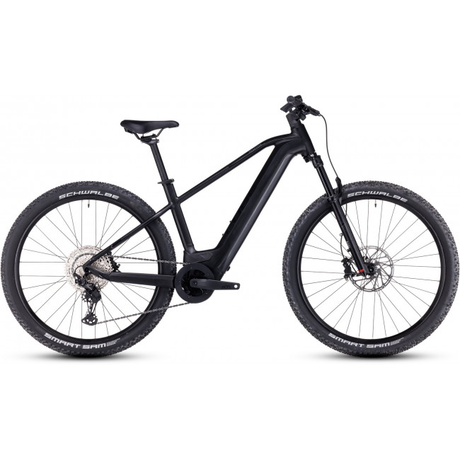Elektrinis dviratis Cube Reaction Hybrid SLX 750 29 black'n'reflex 2024