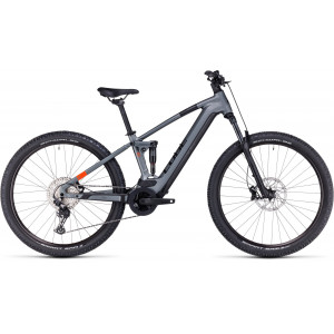 Elektrinis dviratis Cube Stereo Hybrid 120 Pro 750 27.5 flashgrey'n'orange 2024