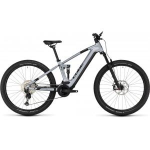 Elektrinis dviratis Cube Stereo Hybrid 120 Race 750 27.5 polarsilver'n'black 2024