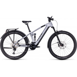 Elektrinis dviratis Cube Stereo Hybrid 120 Race 750 Allroad 27.5 polarsilver'n'black 2024