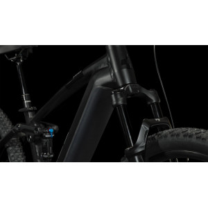Elektrinis dviratis Cube Stereo Hybrid 120 SLX 750 27.5 black'n'metal 2024