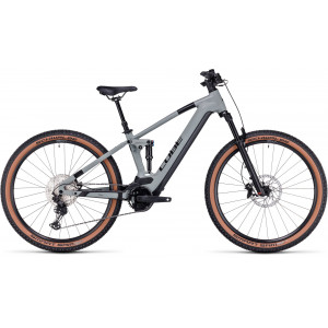 Elektrinis dviratis Cube Stereo Hybrid 120 SLX 750 27.5 swampgrey'n'black 2024