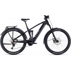 Elektrinis dviratis Cube Stereo Hybrid 120 SLX 750 Allroad 27.5 black'n'metal 2024