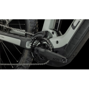 Elektrinis dviratis Cube Stereo Hybrid 140 HPC Pro 750 27.5 swampgrey'n'black 2024