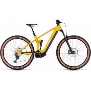 Elektrinis dviratis Cube Stereo Hybrid 140 HPC Pro 750 27.5 vivid'n'sun 2024