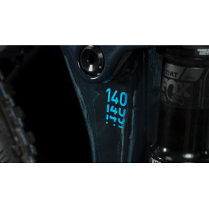 Elektrinis dviratis Cube Stereo Hybrid 140 HPC SLX 750 27.5 liquidblue'n'blue 2024