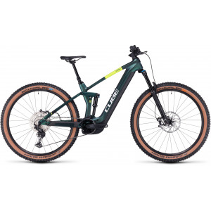 Elektrinis dviratis Cube Stereo Hybrid 140 HPC SLX 750 27.5 goblin'n'yellow 2024