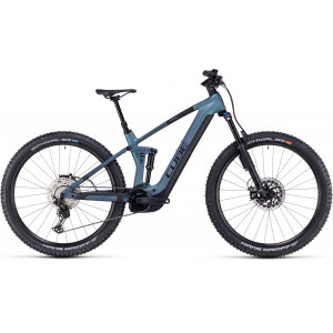 Elektrinis dviratis Cube Stereo Hybrid 140 HPC ABS 750 27.5 smaragdgrey'n'blue 2024