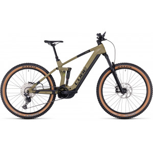 Elektrinis dviratis Cube Stereo Hybrid 160 HPC Race 625 27.5 olive'n'green 2024