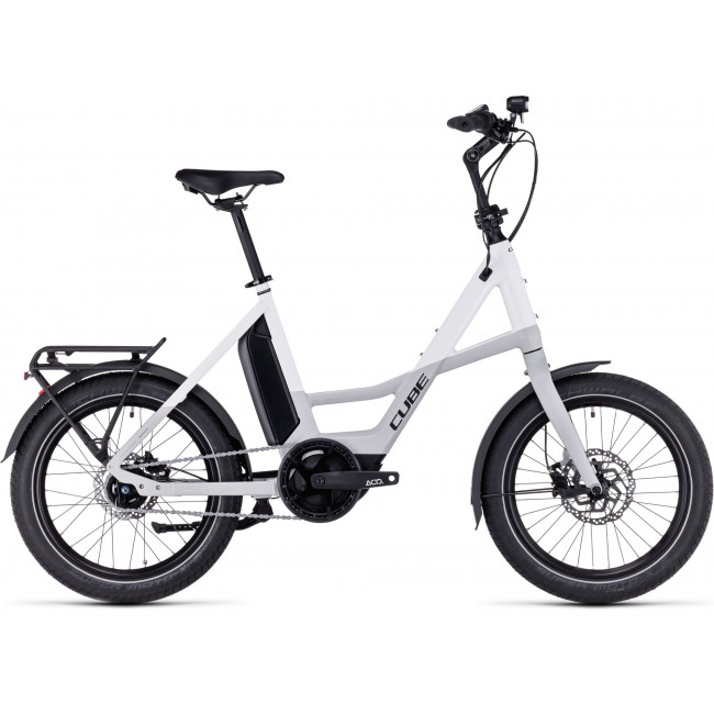 Elektrinis dviratis Cube Compact Hybrid 500 grey'n'white 2024