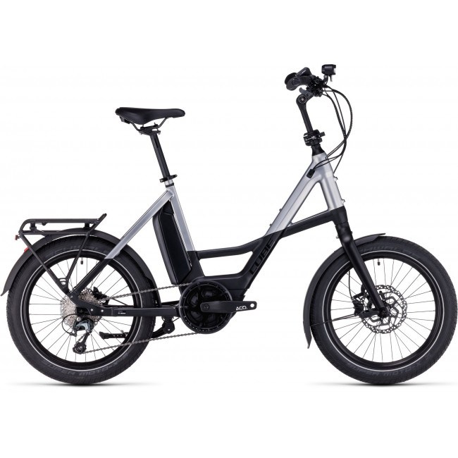 Elektrinis dviratis Cube Compact Sport Hybrid 500 black'n'polarsilver 2024