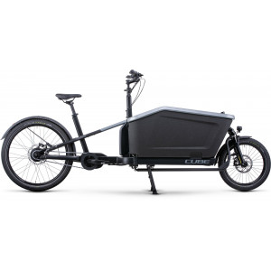 Elektrinis dviratis Cube Cargo Hybrid 500 flashgrey'n'black 2024