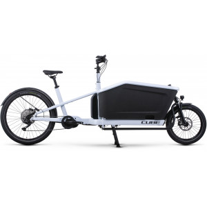 Elektrinis dviratis Cube Cargo Sport Hybrid 500 flashwhite'n'black 2024
