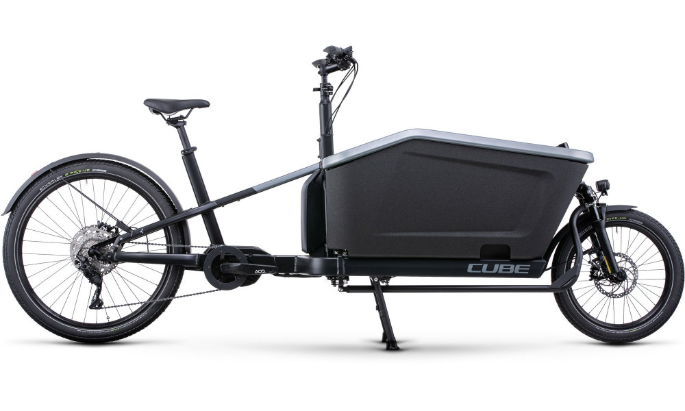 Elektrinis dviratis Cube Cargo Sport Dual Hybrid 1000 flashgrey'n'black 2024 - 1