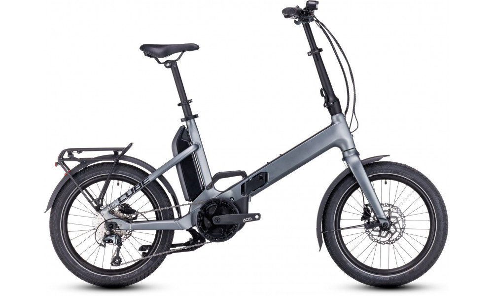 Elektrinis dviratis Cube Fold Sport Hybrid 500 flashgrey'n'black 2024 - 1