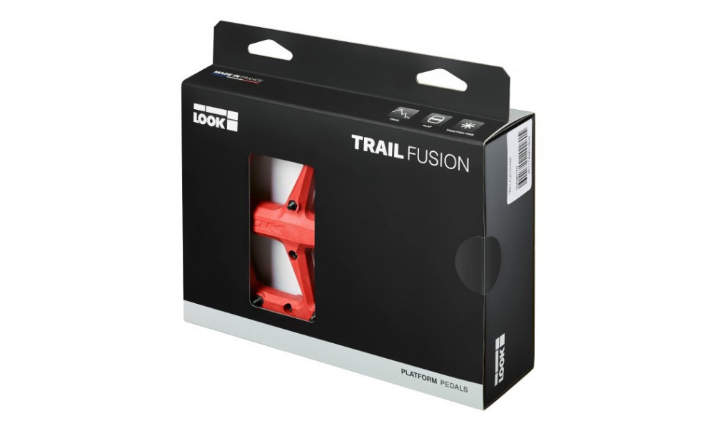 Pedalai Look Trail Roc Fusion red - 2